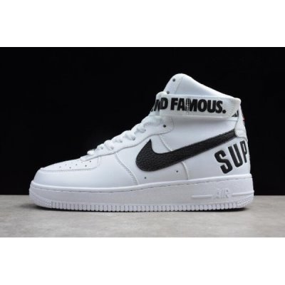 Nike Air Force 1 High Beyaz Kaykay Ayakkabı Türkiye - BMSF01AW